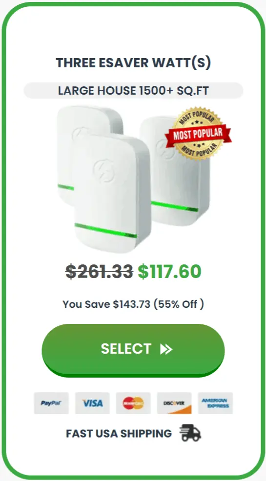 ESaver Watt package offer price 